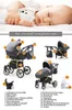 Kinderwagen 5 in 1 Neo Gold inkl. Sportsitz, Autositz und Produktbild-Vorschau 5