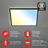 LED Panel App Steuerung WiFi Bluetooth CCT 22 W schwarz Produktbild-Vorschau 2