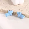 Dámské náušnice 3D modely ANIMALS LOVE Blue HIPOPOTAM Hippo Náhled obrázku produktu 3