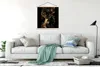 MuchoWow® Textilposter Hirsche - Tiere - Licht - Blumen Produktbild-Vorschau 3