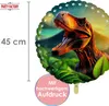 Folienballon Dino bunt 19 x 13,5 cm Produktbild-Vorschau 4