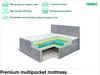 MEBLINI Boxspringbett mit Bettkasten - Gepolstert Produktbild-Vorschau 5