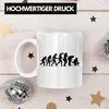 Trendation - Gärtner Evolution Tasse mit Spruch Garten Produktbild-Vorschau 3