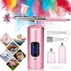 Sada pro airbrush, sada airbrushových pistolí, přenosná Náhled obrázku produktu 4