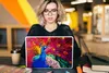 MuchoWow® Laptop Aufkleber Sticker Cover Gemälde - Vogel - Produktbild-Vorschau 5