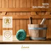 Lavea Mexico Saunatuch Saunahandtuch - 80x200 cm, 100% Produktbild-Vorschau 6