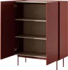 FURNLUX Sideboard Color Red 97cm / Hauptfarbe: Rot / Produktbild-Vorschau 1
