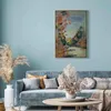 Italienischer Leinwand Leinwandbild - Paysage d'Essoyes Produktbild-Vorschau 2