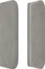 vidaXL Kopfteil mit Ohren Hellgrau 93x16x78/88 cm Samt -  Produktbild-Vorschau 13