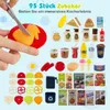 COSTWAY Kuchnia dla dzieci, kuchnia do zabawy z 95 Podgląd zdjęcia produktu 4