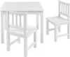 BOMI® Kindertisch mit 2 Stühlen Amy aus Kiefer Massiv Holz Produktbild-Vorschau 1