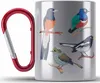 Trendation - Arten von Vögeln Vogel Edelstahl Tasse Produktbild-Vorschau 1