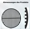 Litinový grilovací rošt Wiltec kulatý Ø 34,5 cm, grilovací Náhled obrázku produktu 4