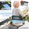 ELONEO Premium Leichtgewicht Rollator faltbar, mit Sitz, Produktbild-Vorschau 4