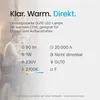 Modee GU10 LED Spot Lampe 1W 90lm 2700K Warmweiß 10 Stück Produktbild-Vorschau 3