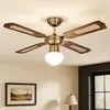 A close-up view of a ceiling fan with a light fixture. Náhľad obrázku produktu
