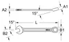 KS Tools 517.0622, 22 mm, Metalická, Chrom Vanadová ocel, Náhled obrázku produktu 8