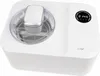 A white ice cream maker with a clear lid and digital display. Podgląd zdjęcia produktu
