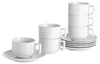 Argon Ta 48-teiliges weißes stapelbares Teetassen-Set – Produktbild-Vorschau 1