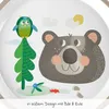 HABA Forest, Essteller, Rund, Melamin, Mehrfarbig, 18 cm Produktbild-Vorschau 3