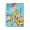 BigJigs vzdělávací puzzle Dřevěná mapa Britských ostrovů Náhled obrázku produktu 2