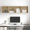vidaXL: Mueble de pared para televisión, roble Sonoma, Vista previa de la imagen del producto 4