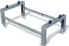 A metal stand for an air conditioning unit or heat pump, shown from a slightly elevated angle against a white background. Produktbild-Vorschau