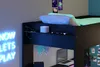 Lit enfant mezzanine combiné avec LED Gamer ONLINE - 90 x Voir les images du produit 10