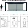 Weide Deluxe Plus | Wand Pergola | Voll Aluminium | 4 x 6 M Produktbild-Vorschau 5