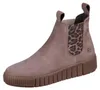 Tamaris. Botas de cuero liso, color taupe Vista previa de la imagen del producto 2