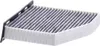 A product shot of a car cabin air filter. Anteprima dell’immagine prodotto