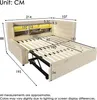 Flieks Schlafsofa 90x200cm mit Ausziehbett 90x190cm, Produktbild-Vorschau 4