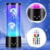 TolleTour LED Quallen Lampe Lavalampe 12 Farben 4 Lichtmodi Produktbild-Vorschau 5