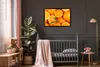 MuchoWow® Gerahmtes Poster Früchte - Orange - Blätter 90x60 Produktbild-Vorschau 4