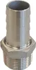 V2A Sauger-Schlauchstutzen 3/4 x 3/4" Produktbild-Vorschau 1