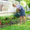 Elzusha - Decoratieve Tuinafscheiding Metaal - 5 Panelen - Productafbeelding-voorbeeld 5