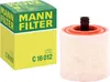 MANN Luftfilter für Opel Astra K + Sports Tourer B16 1,6 Produktbild-Vorschau 5