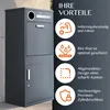Paketbox mit Zeitungsfach Anthrazit, Paketbriefkasten, Produktbild-Vorschau 6