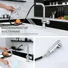 AICA Messingkern Wasserhahn Küche L-förmig Ausziehbar 2 Produktbild-Vorschau 4