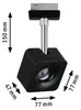 96923 URail Spot Cube 1x8W Schwarz matt Chrom 230V Met/Kst Voir les images du produit 17
