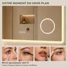 S'AFIELINA Miroir salle de bain LED avec Bluetooth 5.3, 120 Voir les images du produit 6