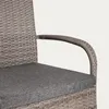 Close-up of a chair armrest and seat cushion. Podgląd zdjęcia produktu