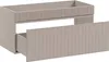 Skříňka pod umyvadlo 100 cm 1 zásuvka Kašmírová matná fréza Náhled obrázku produktu 2