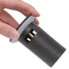 vidaXL Odtoková souprava s přepadem šedá 6,4x6,4x9,1 cm Náhled obrázku produktu 5
