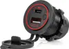 Chargeur de voiture étanche USB + USB-C QC3.0 12V 24V avec Voir les images du produit 5