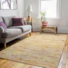 MY-RUG Fleckerlteppich,Rajesh, 110x60, Chindi-Teppich gelb, Produktbild-Vorschau 2