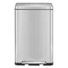 EKO - X-Cube Poubelle à pédale 30 litres - Stainless steel Voir les images du produit 1