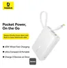Baseus PicoGo Digital Display Power Bank 10000mAh 45W Weiß Produktbild-Vorschau 5
