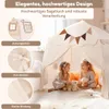 Homeblend Spielzelt für Kinder 150x100x150 cm – Spielhaus Produktbild-Vorschau 3
