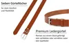 Ledergürtel  GERMANY, 3 cm breit, Gürtel für Damen und Produktbild-Vorschau 5